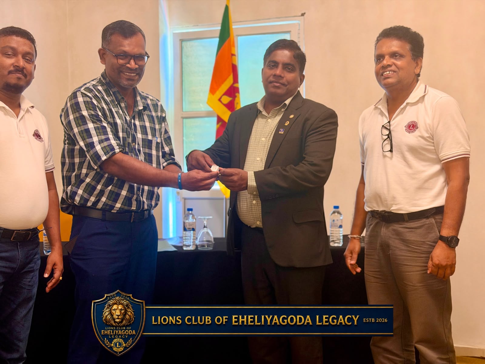 Certificate presentation ceremony